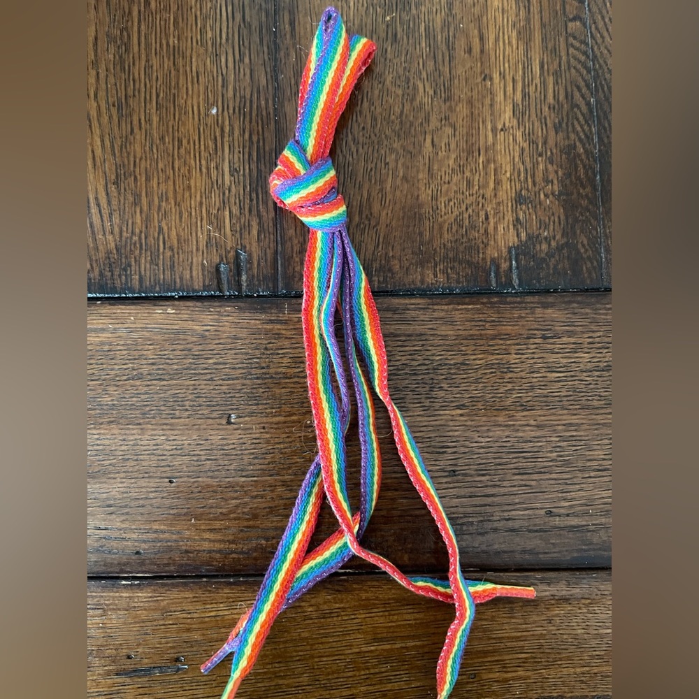 BN rainbow 🌈 shoelaces